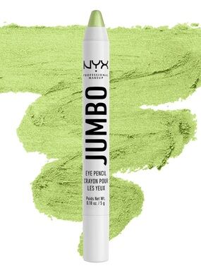 NYX Jumbo Eye Pencil All-In-One Eyeshadow Eyeliner Pencil - Matcha, NEW